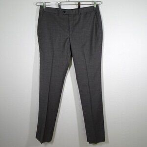 Ralph Lauren Dress Pants Men's Size 38x36 Gray Unfinished Hem READ DESCRIPTION